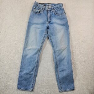 Early 80s Banana Republic Safari & Travel Button Fly Denim Jeans 30x32 Greece